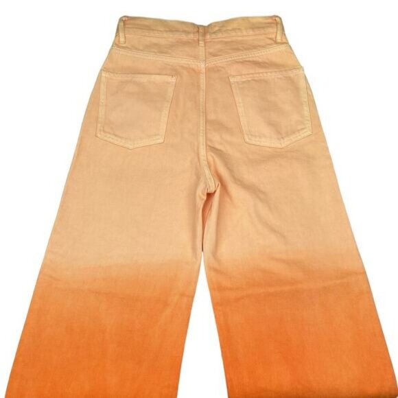 Sandro Straight-leg gradient-effect jeans Size 2 - Picture 11 of 11